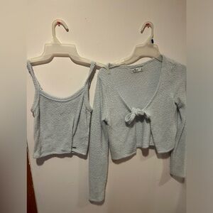 Hollister top & cardigan bundle